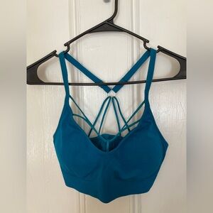 Teal Blue Sports Bra